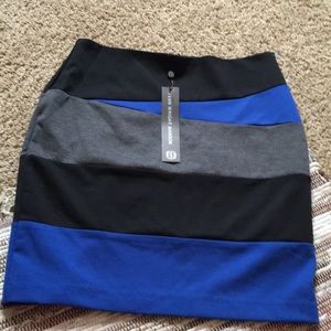 Fenn wright Manson blue bodycon skirt 4